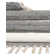 Rinker Hand-Knotted Cotton Gray/Off White Area Rug