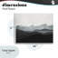 Plaque murale Layered Foggy Hills, design par Elizabeth Medley