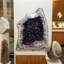 Genuine Large Amethyst Cluster Geode From Brazil