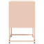 Aujah 36cm W Steel Bedside Table-536426986