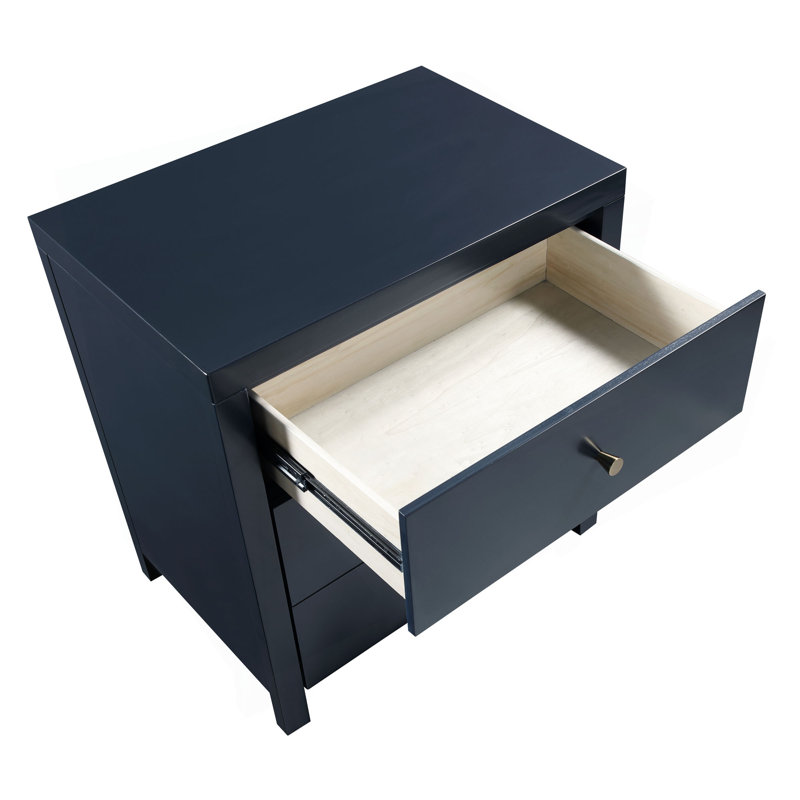 Table de chevet 3 tiroirs Nevarre