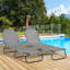 Chaise longue de piscine 2 pièces Outsunny-1364716643