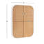 Panneau rectangulaire arrondi en rotin-123433469