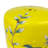 Yellow Peony and Bird Ceramic Garden Stool