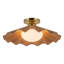 Furrow 16-in Red Semi-Flush Mount-1169661777-1169661783
