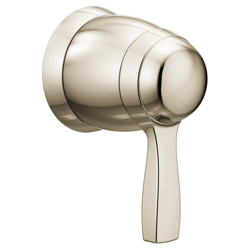 Ensemble de garniture de robinet de baignoire / douche à contrôle de volume Voss, Nickel poli