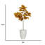 Arbre à érable 73,7 po H 73,9 po Real Touch, intérieur / extérieur, en pot rond (H 30 x 30 x 63 po)