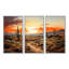 Silhouette orange, cactus lever de soleil - art mural floral cactus-1432203000-1440089852