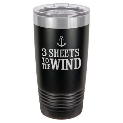 Susquehanna Glass 20oz. Vacuum Insulated Stainless Steel Travel Tumbler