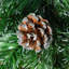 Arbre de Noël artificiel pin scintillant à deux tons Buckeye - 3 pi - non éclairé