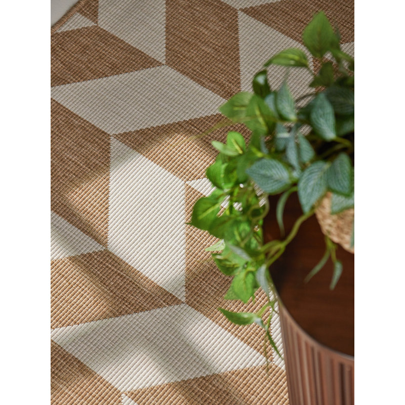 Deslie Geometric 160cm X 230cm Indoor / Outdoor Area Rug
