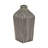 Modern Stoneware Vase with Bold Vertical Line Design and Contemporary Geometric Form for Decorative Display and Accents in Minimalist or Artistic Interior Settings-841408337