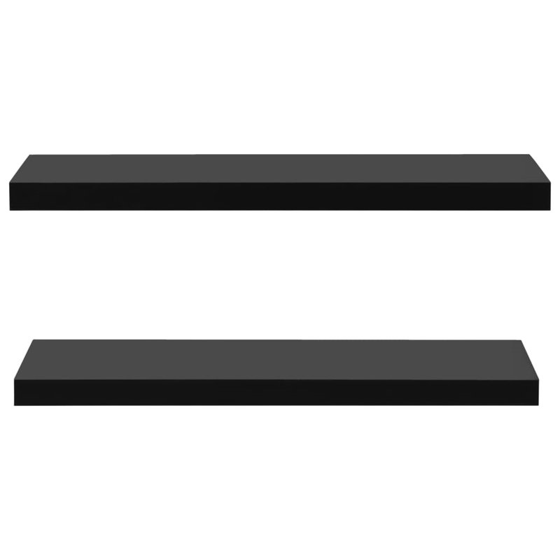 Quintan 2 Piece Floating Shelf, 3.8cm H x 100cm W x 20cm D
