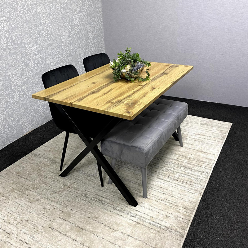 4 - Person Dining Set, Black