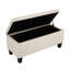 Pearl Upholstered Ottoman Storage Bench-113911362