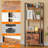 4 Tier Bookshelf With Drawer, Tall Bookcase With Shelv...