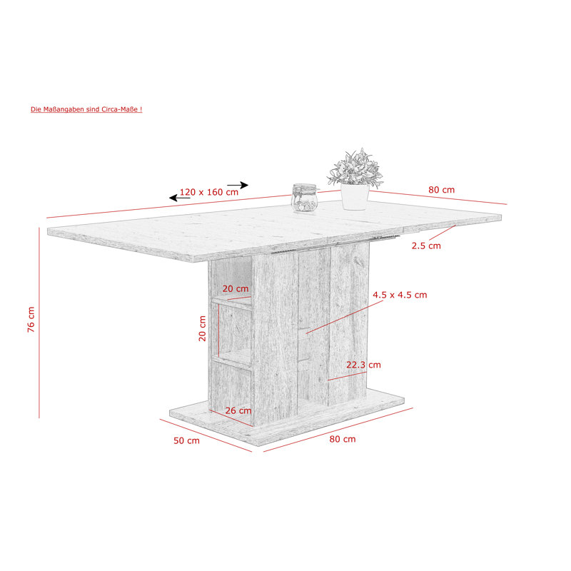 Kerber Extendable Dining Table