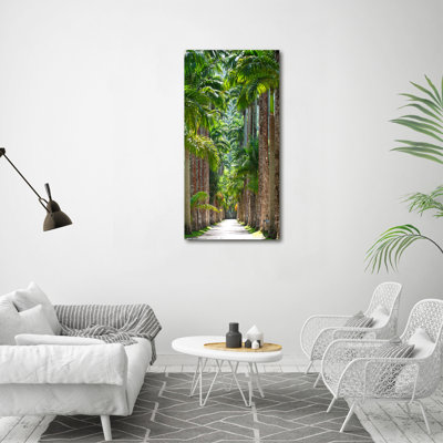 Palm Trees - Wrapped Canvas Print