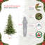 Lighted Artificial Fir Christmas Tree-11129747