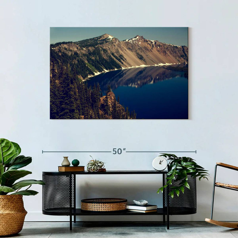 Lac de cratère d'Alvord, Oregon, H 30 po x l 45 po