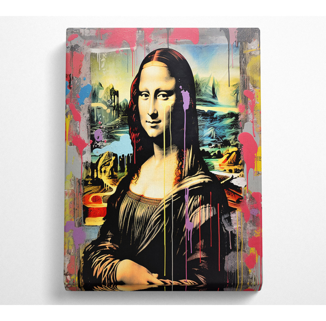 Mona Lisa Urban - Kunstdrucke auf Segeltuch