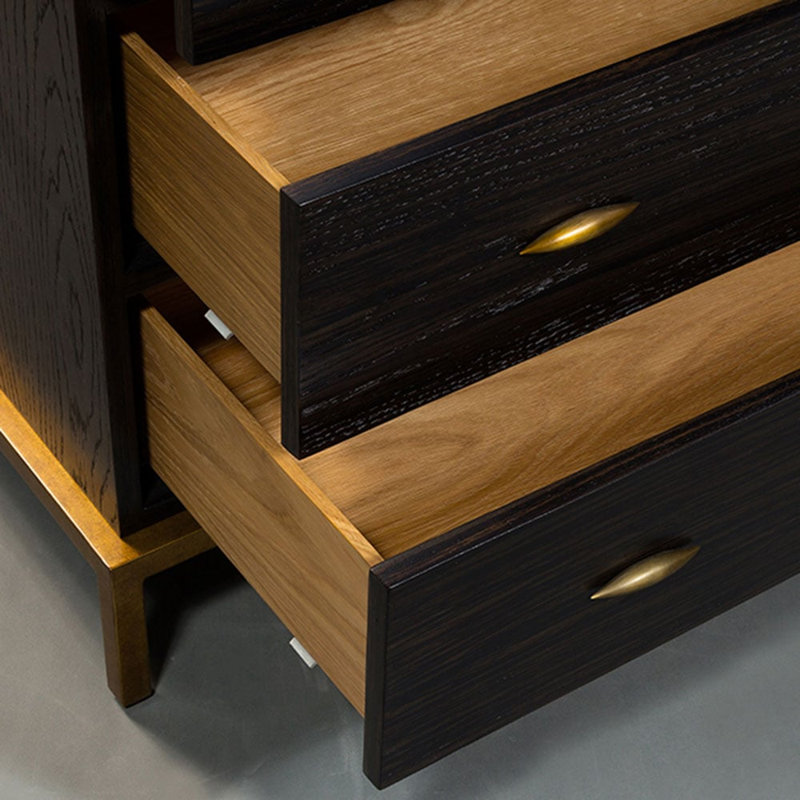 Felix Chest, Black Stained Oak
