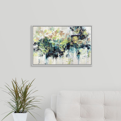 « joyful jungle », peinture sur toile