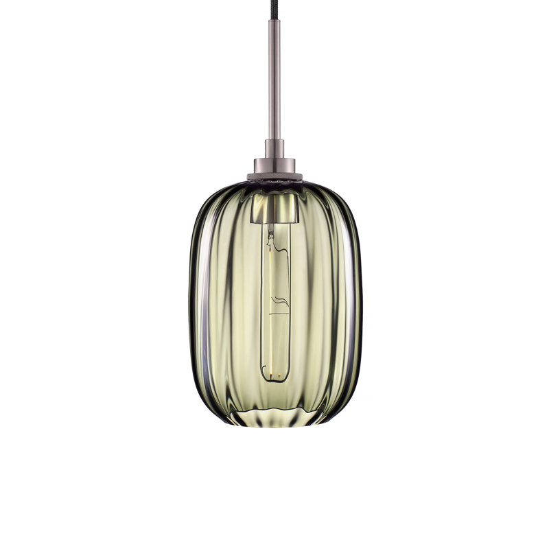 Balon 1 - Light Pendant, 9.25" H x 6.5" W x 6.5" D, Moss