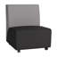 Fauteuil mobile rembourré Pro Series - noir-102905266