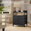 40cm W Metal Bedside Table-370709297
