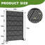 72"H×47"W×16"D Outdoor Metal Privacy Screen