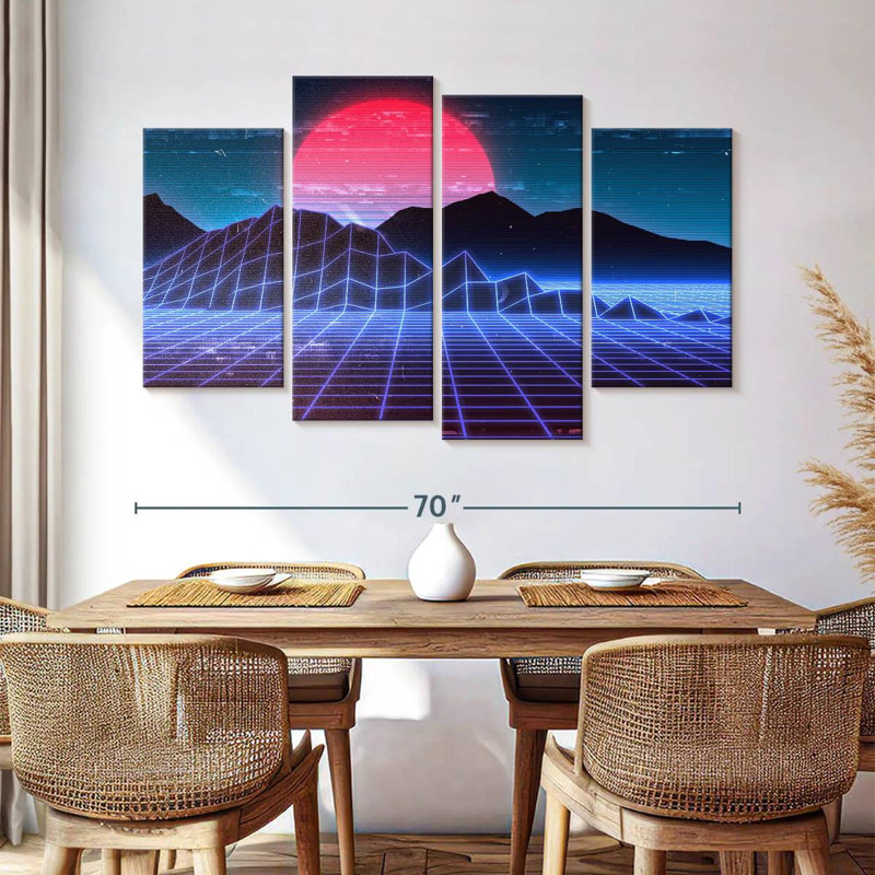 Kelan Digital Sunset, 42" H x 68" W