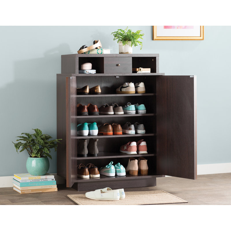 Marshall 15 Pair Shoe Storage Cabinet