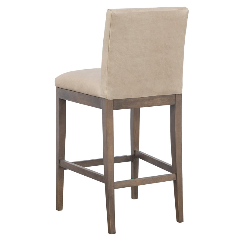 Tabouret de bar Nova, Hauteur du bar, Noyer, Colombe 1183