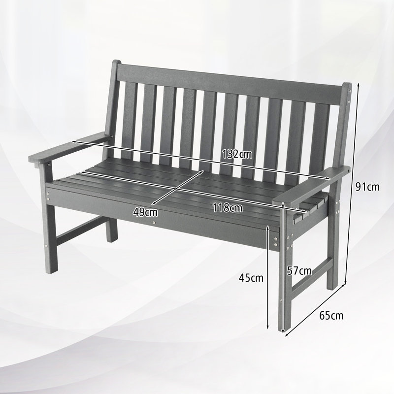 Taunya Outdoor Bench