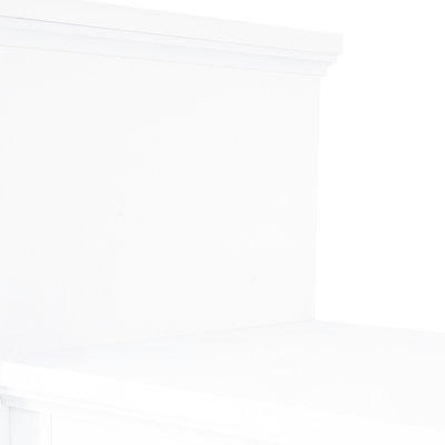 Stylish Minimalist Entertainment Wall Unit For 70" Tvs, White Tv Console With Tempered Glass Door, Multifunctional And Abundant Storage Choices Presen
