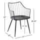 Fianna Slat Back Arm Chair