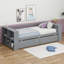 Lit de jour avec tablettes et tiroirs-1353053576
