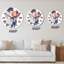 Horloge murale surdimensionnée-1584468924