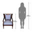 Fauteuil de 25,5 po de largeur Holdsworth