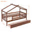 Lit simple en bois avec deux tiroirs-1173772098