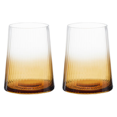 Zoya Ribbed Drinking Glass
