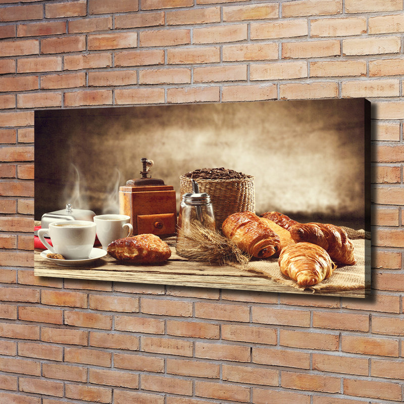 Breakfast - Wrapped Canvas Print