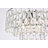 Stiner 3-Light Crystal Tiered Flush Mount-57281649-57281647
