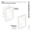 Stainless Steel Recessed Framed Single Door Medicine Cabinet with Adjustable Shelves-98652846