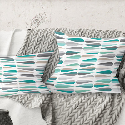 Coussin Retro Retro Drops V - Mid-Century Modern