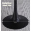 Round Table, ∅31.5'' Modern Dining Table, Dining Table,MDF Top And Steel Base Tulip Round Kitchen Table,Kitchen Table, Mid Century Coffee Table For Living Room, Oval Dining Table