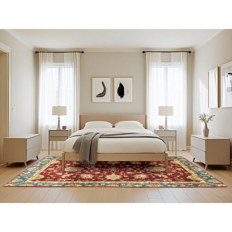 Abstract Indoor Rug, Rectangle 5' x 8'