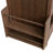 Farmhouse Rolling Outdoor Kitchen Cart, Solid Wood Frame with Stainless Steel Top, Spice Rack, Towel Rack, Lockable Wheels & Multi-Functional Storage for Patio, Backyard BBQ & Kitchen-129384478