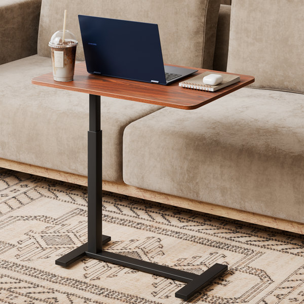 Mesa de cama multifuncional ajustable y móvil con ruedas ocultas